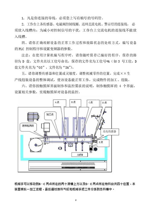 中等職業學校 機電一體化設備組裝與調試項目 機電一體化設備安裝與調試工作任務書